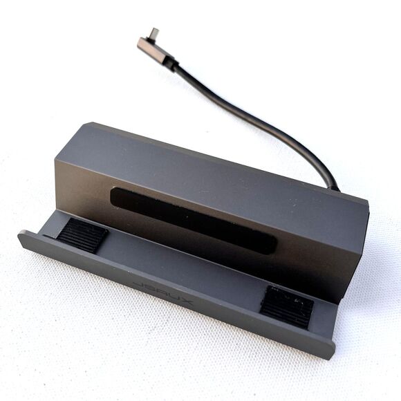 Jsaux HB0603 6 In 1 Docking Station Gray HDMI 4K 60Hz / 2K 120Hz For Steam Deck - Picture 3 of 9